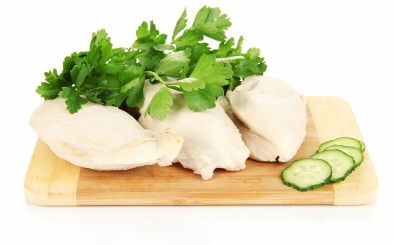 boiled chicken fillet for diet 6 petals