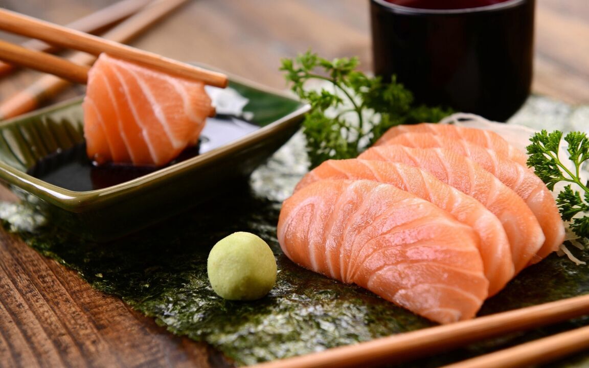 Fish is one of the staples of the Japanese diet, with the exception of fatty varieties such as salmon.