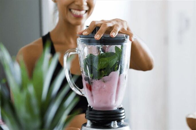 Healthy nutrition smoothies