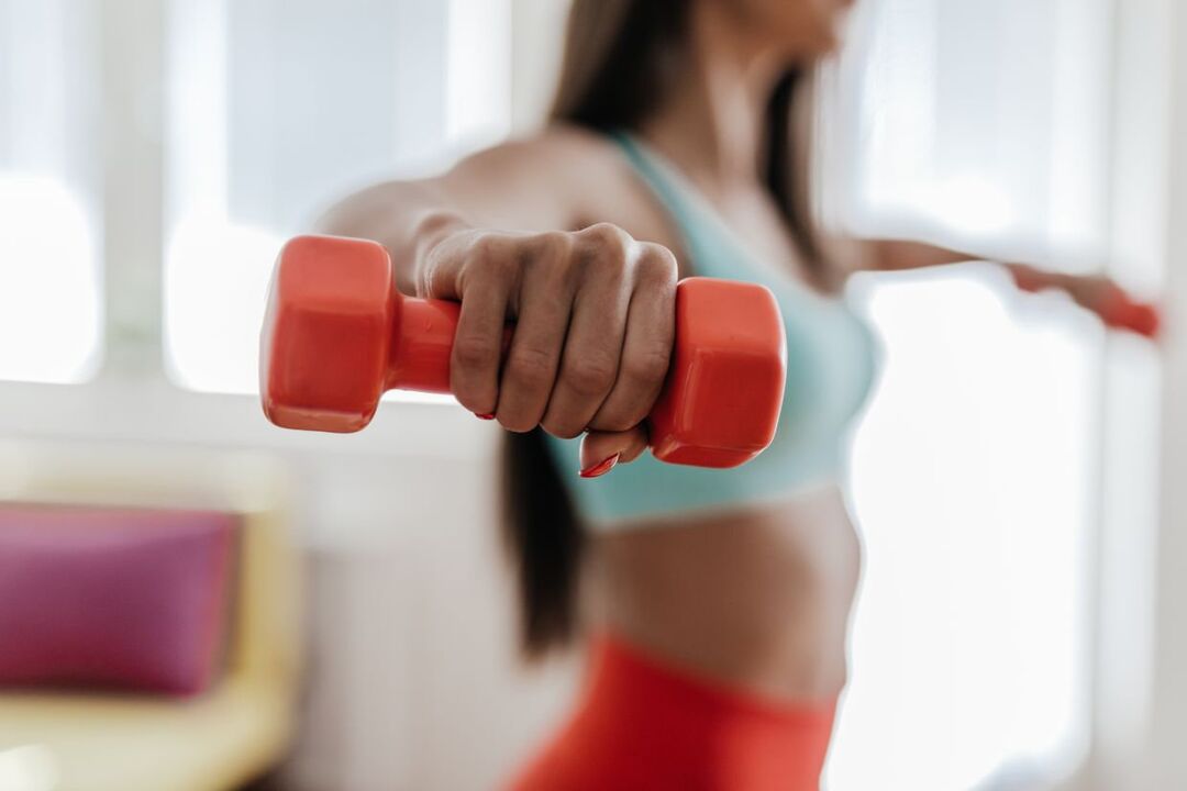 Training as a weight loss