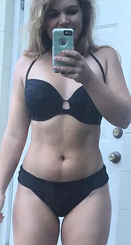 The girl lost 5. 5 kg on a Japanese diet