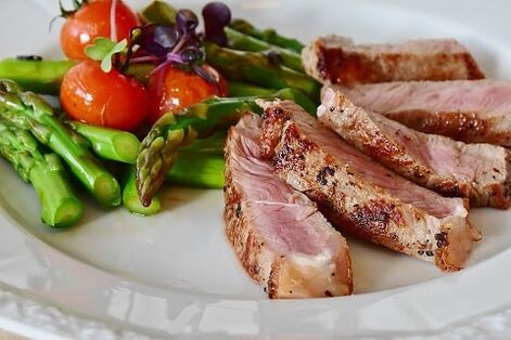 Diet dish for gastritis
